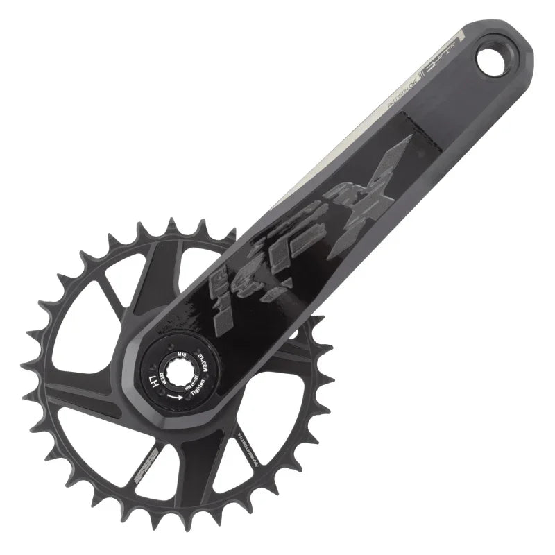 Full speed ahead KFX DM Modular Crank 175x30 392EVO crankset black - Bicycle Warehouse