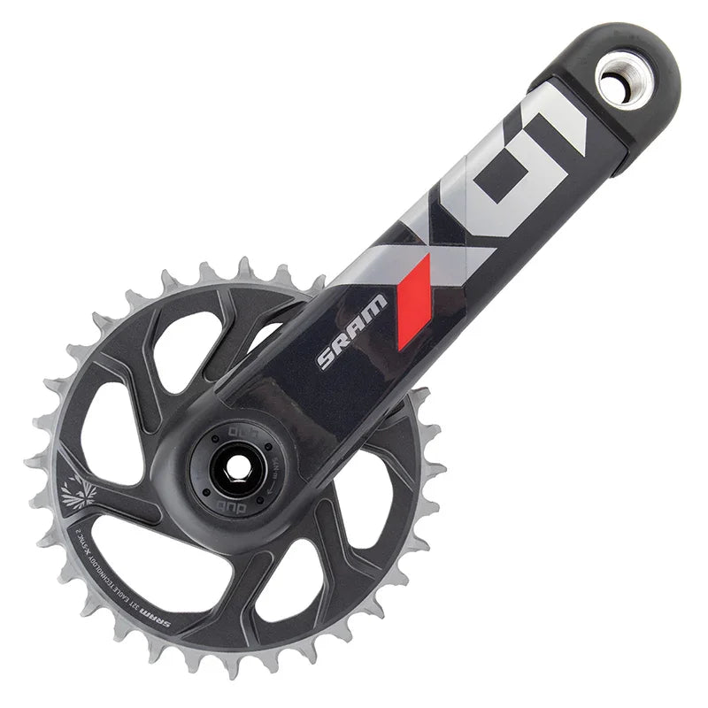 X01 Eagle DUB C3 Crankset Speed: 11/12 Spindle: 28.99mm BCD: Direct Mount 32 DUB 170mm Red Boost - Bicycle Warehouse