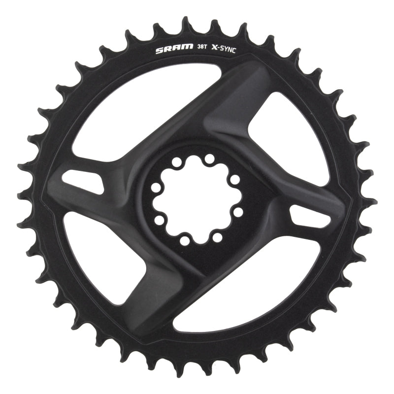 X-Sync Road Direct Mount Chainring Rival - 38t 12-Speed 8-Bolt Direct Mount BLK - Bicycle Warehouse