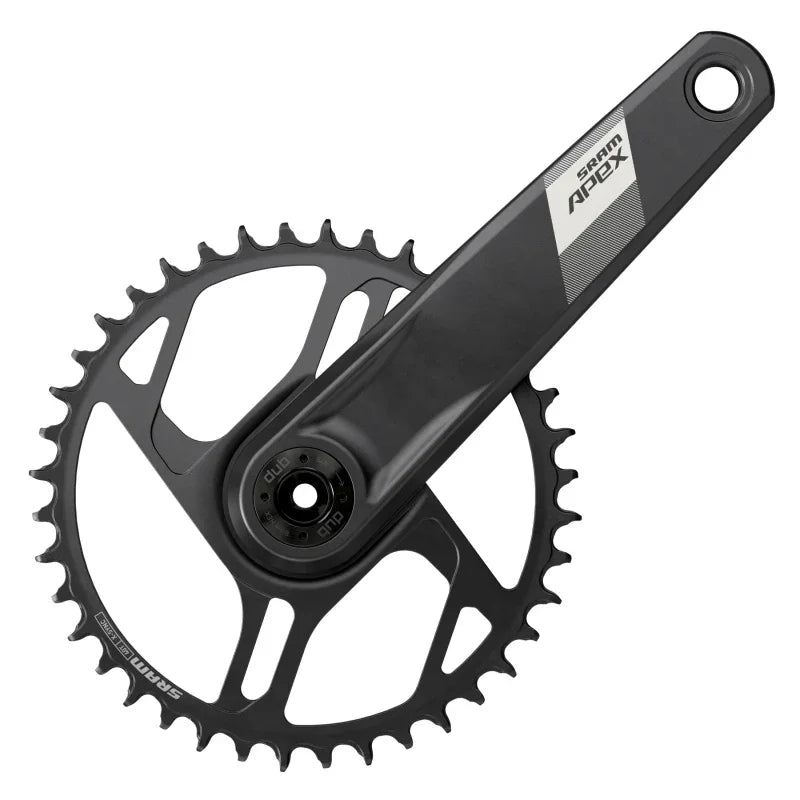 Apex 1 Wide Crankset - 170mm 12-Speed 40t Direct Mount DUB Spindle Interface BLK D1 - Bicycle Warehouse