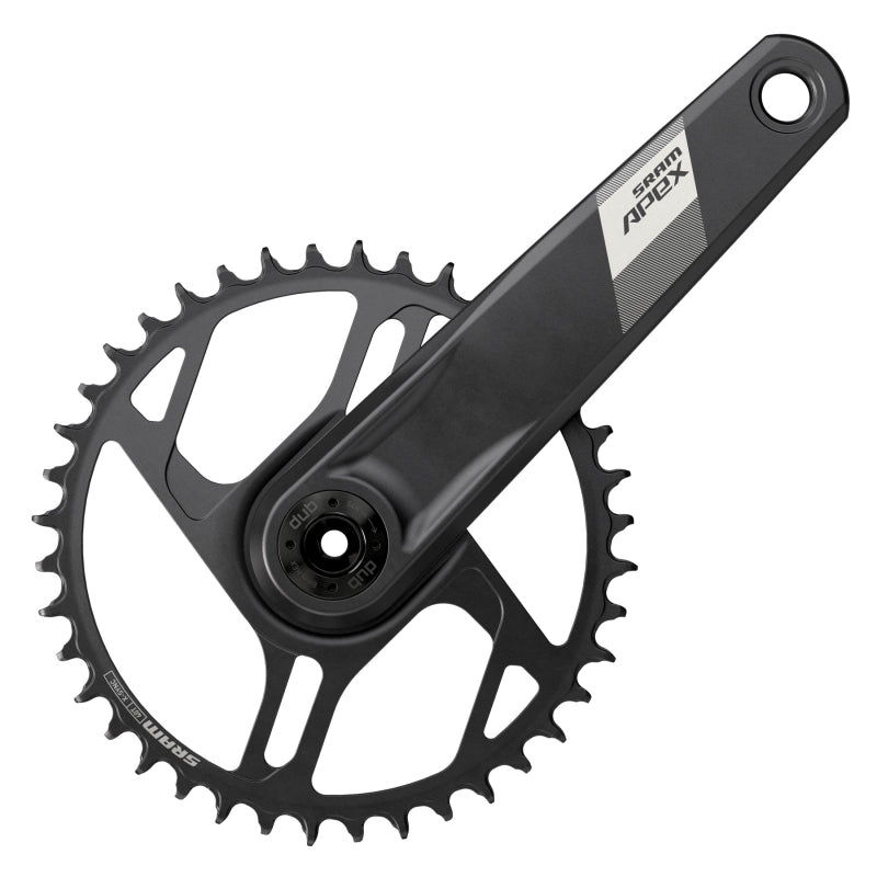 Apex 1 Wide Crankset - 172.5mm 12-Speed 40t Direct Mount DUB Spindle Interface BLK D1 - Bicycle Warehouse