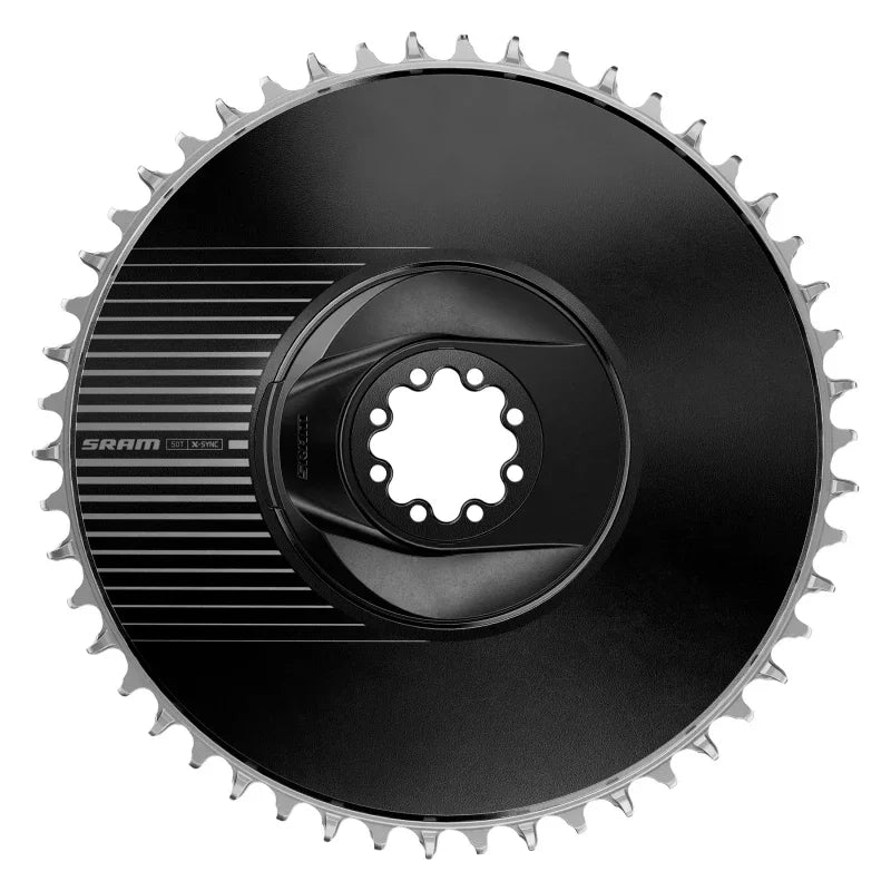 RED Aero X-Sync Chainring - 48t 12-Speed 8-Bolt Direct Mount Black E1 - Bicycle Warehouse