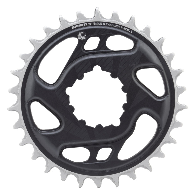 Eagle X-SYNC 2 Direct Mount Chainring - 30t Direct Mount 3mm Offset For Boost Lunar Grey - Bicycle Warehouse