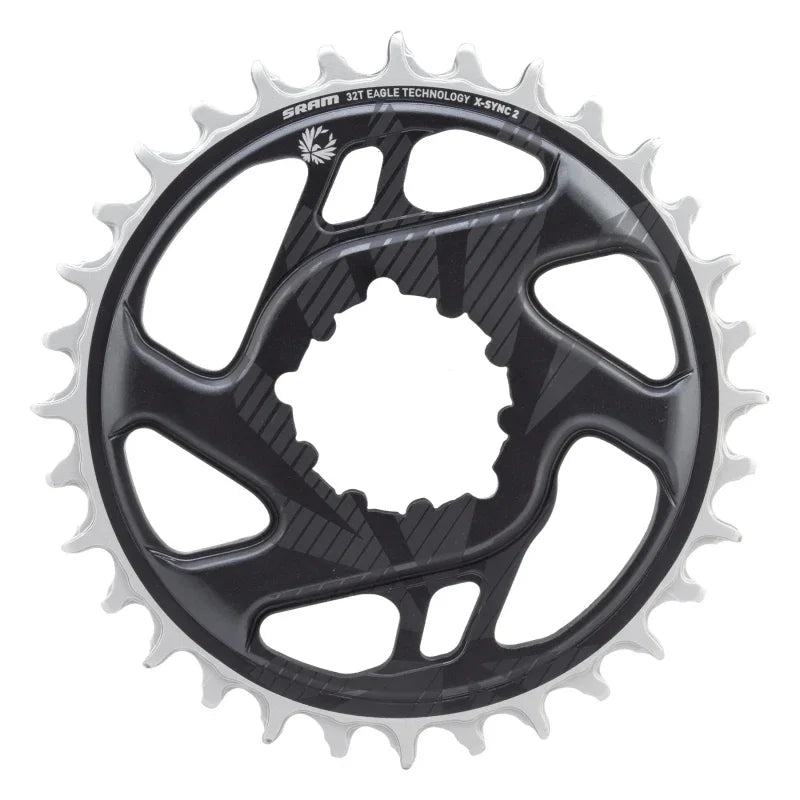 Eagle X-SYNC 2 Direct Mount Chainring - 32t Direct Mount 3mm Offset For Boost Lunar Grey - Bicycle Warehouse