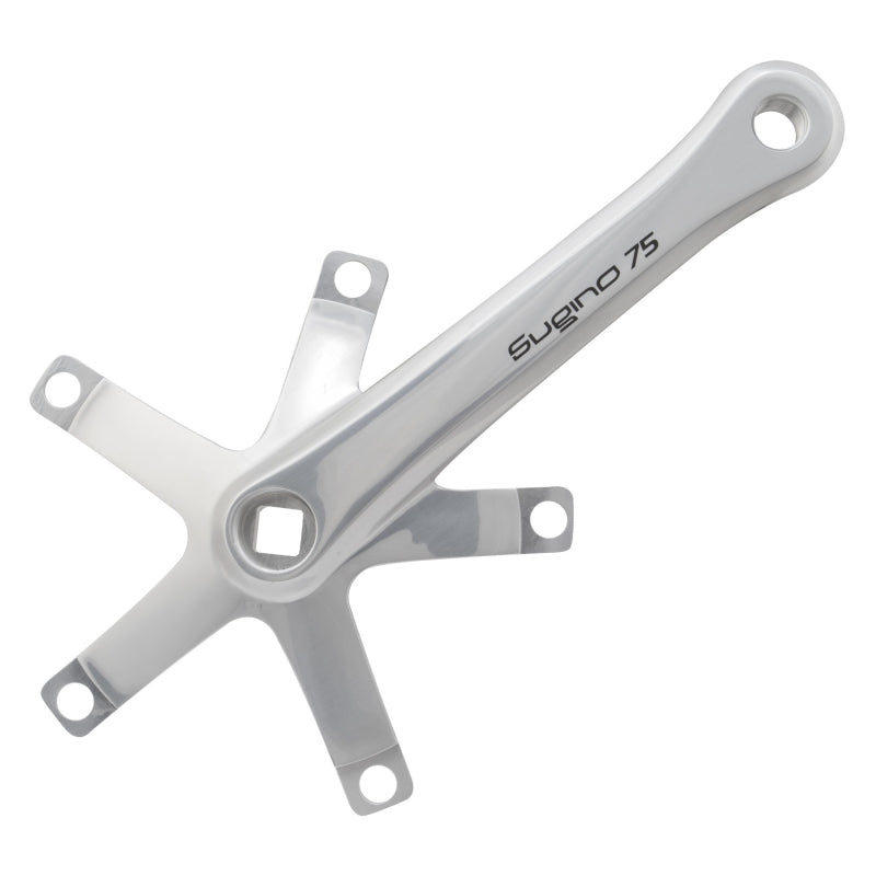 SG75 170mm SG75 Taper crankset silver - Bicycle Warehouse