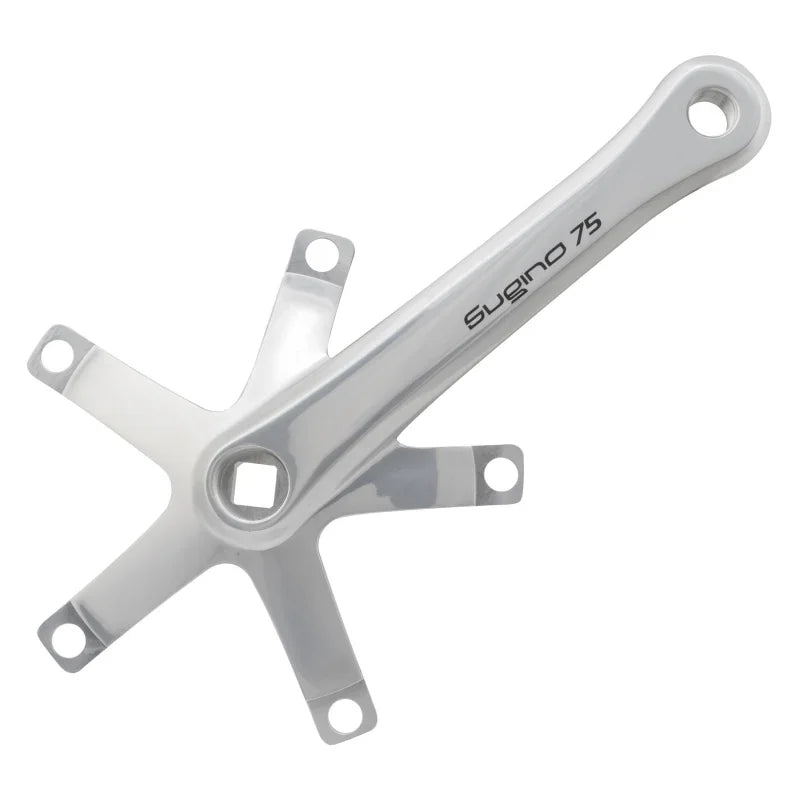 SG75 170mm SG75 Taper crankset silver - Bicycle Warehouse