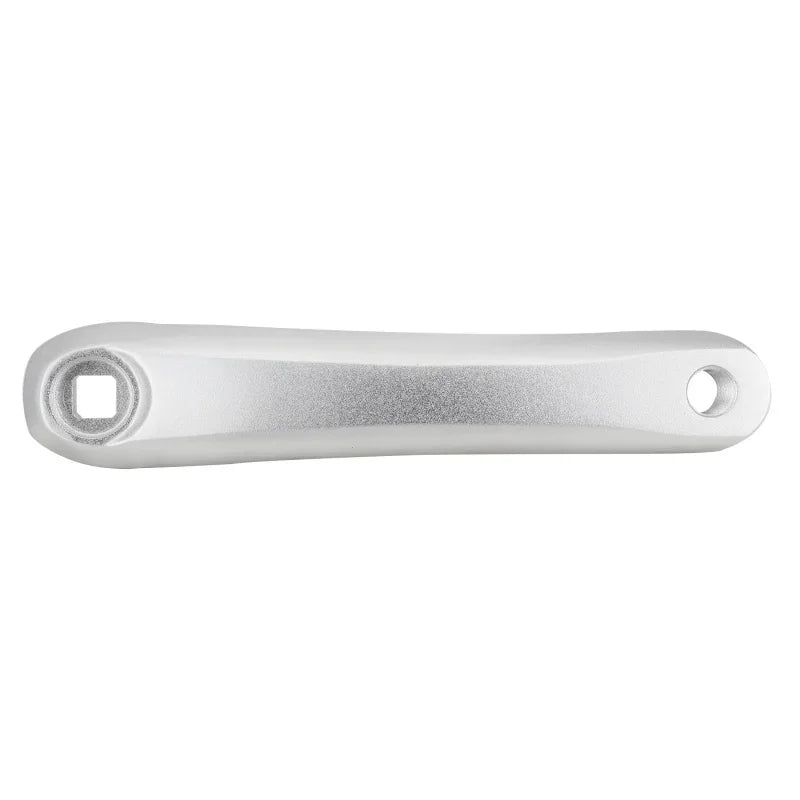 Alloy Low Profile Left Arm Horiz Square 175mm SQR JIS crankset silver - Bicycle Warehouse