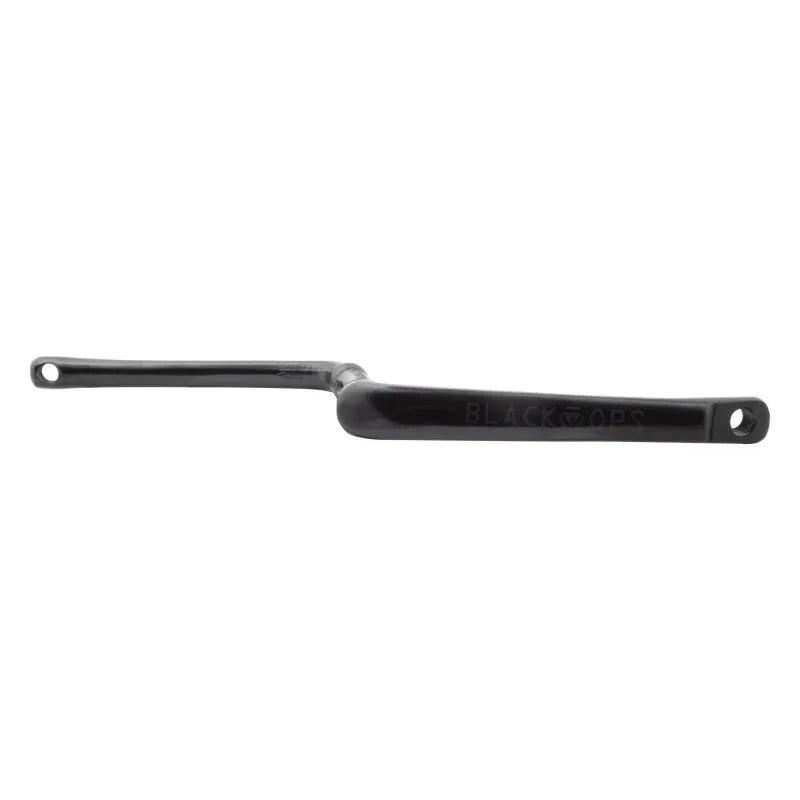 One Piece 175mm crankset black - Bicycle Warehouse