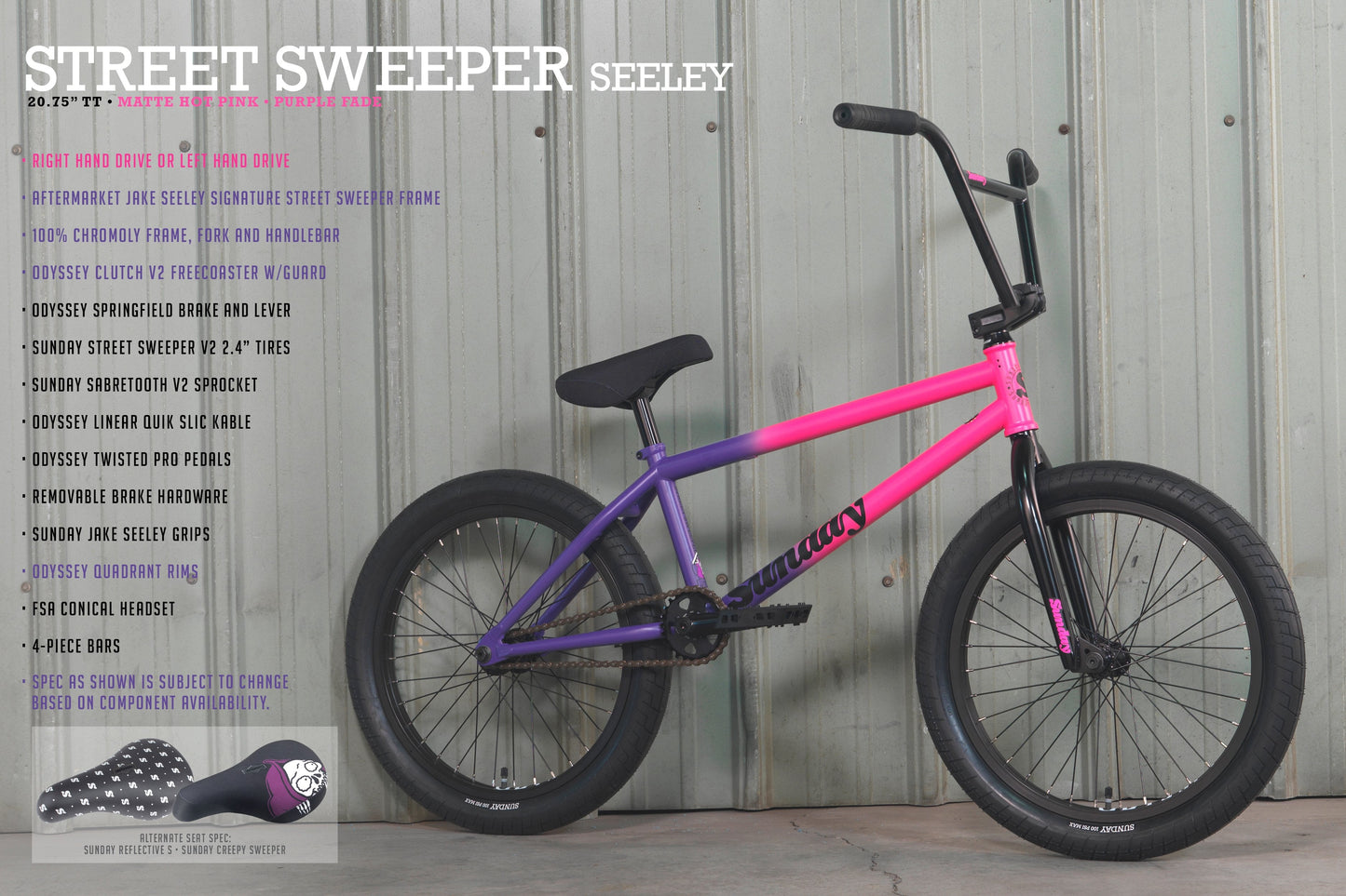 Street Sweeper - Jake Seeley Signature BMX Bike