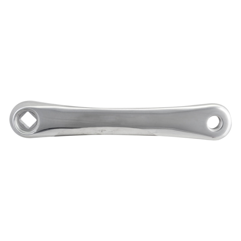 Alloy Left Arm 175mm SQR JIS crankset silver - Bicycle Warehouse