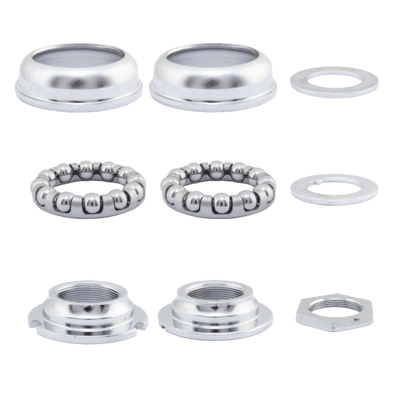 One Piece BB Set Sil 28 tpi Bottom Bracket 68mm OPC - Bicycle Warehouse