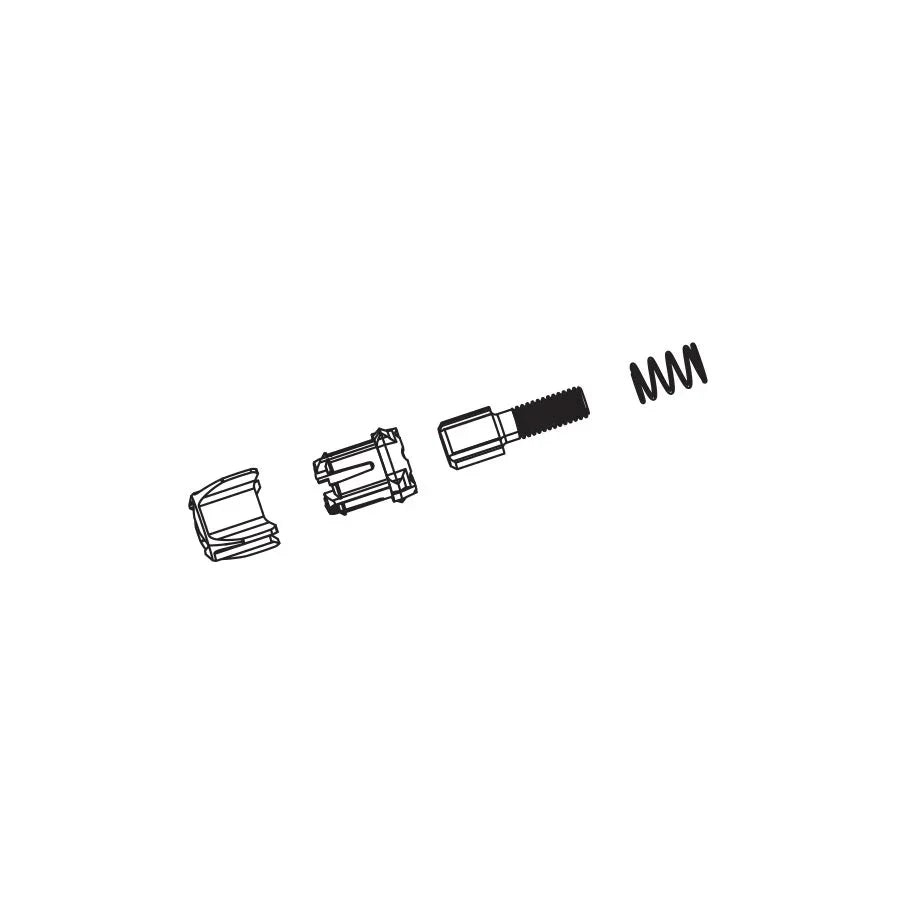 XX1 X01 Shifter Adjusting Barrel Assembly BLK Fits Eagle Earlier Versions Each - Bicycle Warehouse