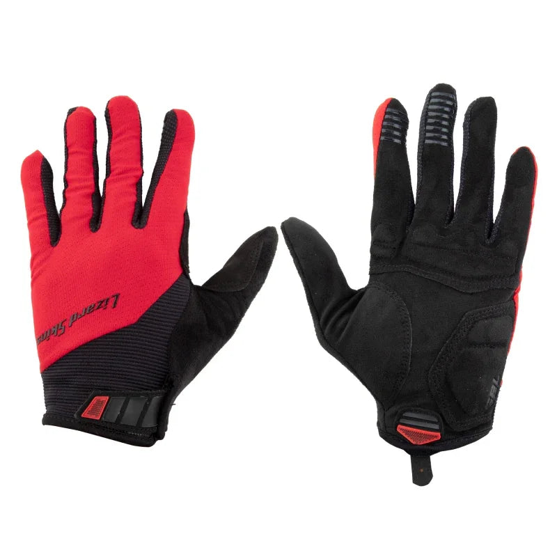 Monitor Traverse Gloves - Crimson Red Full Finger Small - Bicycle Warehouse