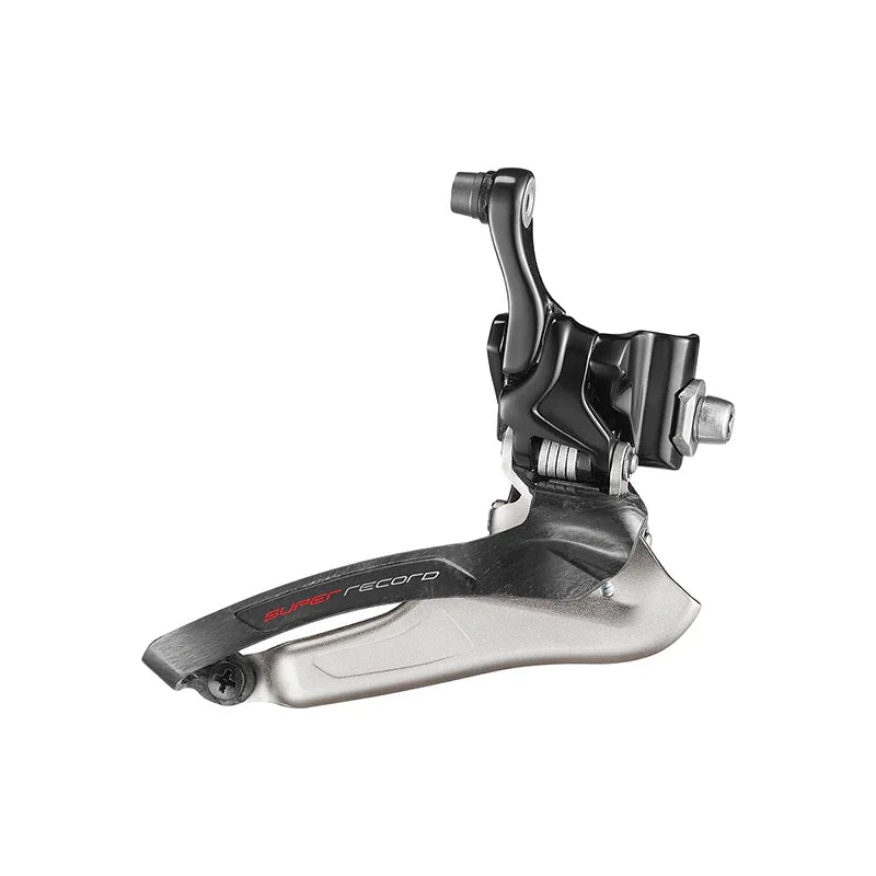 Super Record 12s Front Derailleur 12-Speed Braze-on Carbon - Bicycle Warehouse