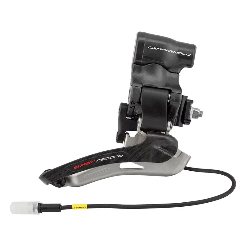 Super Record EPS 12s Front Derailleur 12-Speed Braze-on Carbon - Bicycle Warehouse