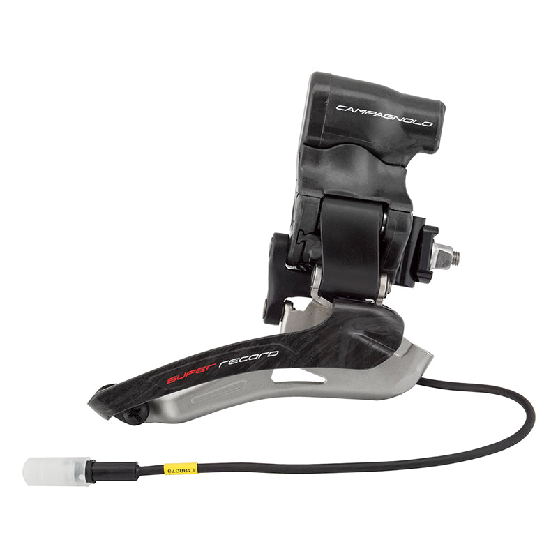 Super Record EPS 12s Front Derailleur 12-Speed Braze-on Carbon - Bicycle Warehouse