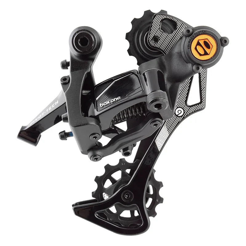 One Prime 9 X-Wide Rear Derailleur - 9-Speed Long Cage Black - Bicycle Warehouse