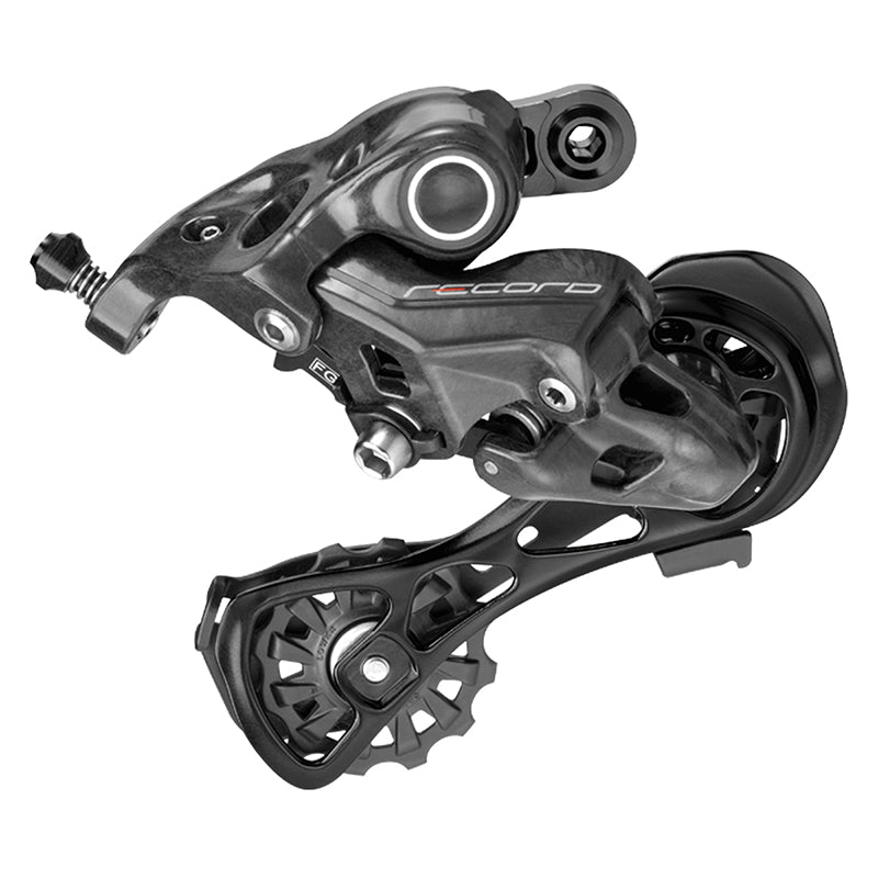 Campagnolo Record Rear Derailleur - 12 Speed Medium Cage Carbon - Bicycle Warehouse