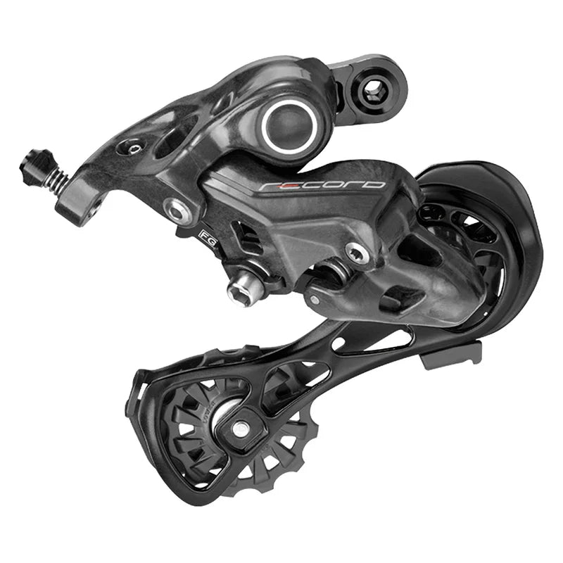 Campagnolo Record Rear Derailleur - 12 Speed Medium Cage Carbon - Bicycle Warehouse