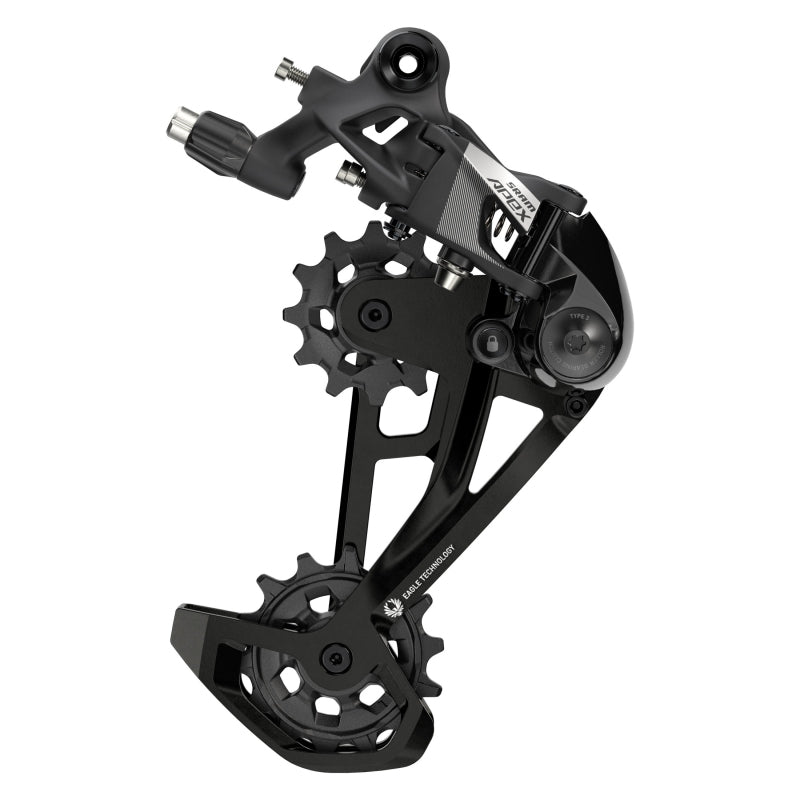Apex Eagle Rear Derailleur - 12-Speed Long Cage 52t Max Black D1 - Bicycle Warehouse