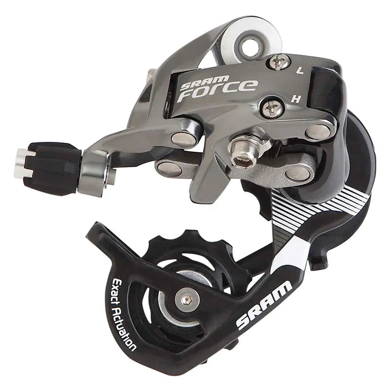 Force Rear Derailleur - 10 Speed Short Cage Black - Bicycle Warehouse