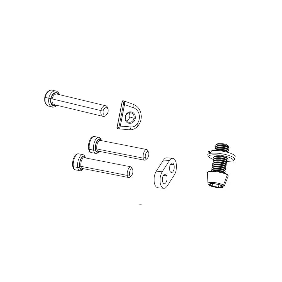 Rival1 Rear Derailleur B-Bolt and Limit Screw Kit - Bicycle Warehouse