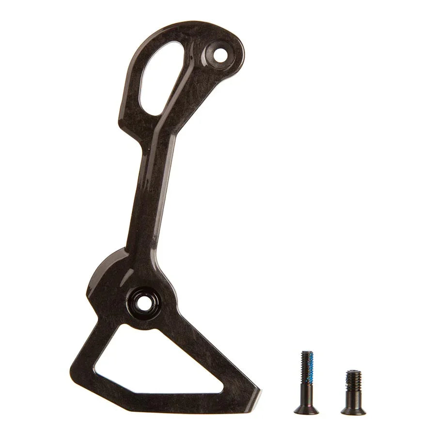 RED AXS Rear Derailleur Carbon Inner Cage - Includes Titanium Screws E1 - Bicycle Warehouse