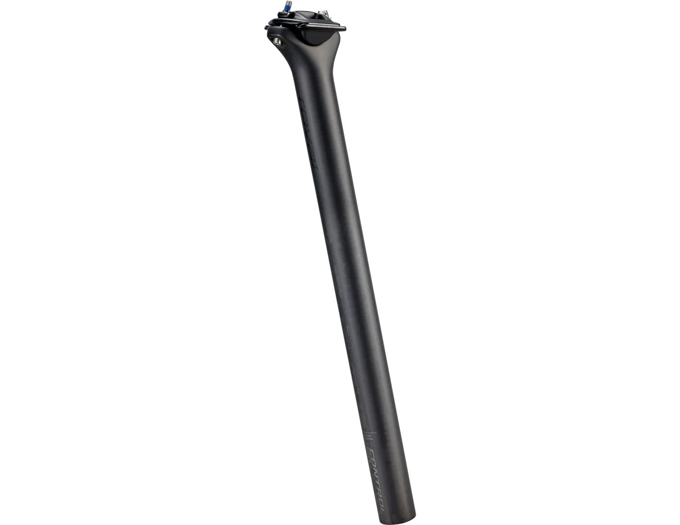 Specialized roval control sl carbon post seatpost matte carbon / gloss black 30.9 x 415mm x 1mm offset - Bicycle Warehouse