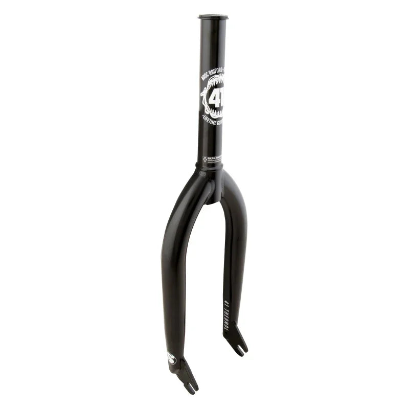 Darkwave BMX 20` Threadless 1-1/8` 165mm None Chromoly Black 28mm - Bicycle Warehouse