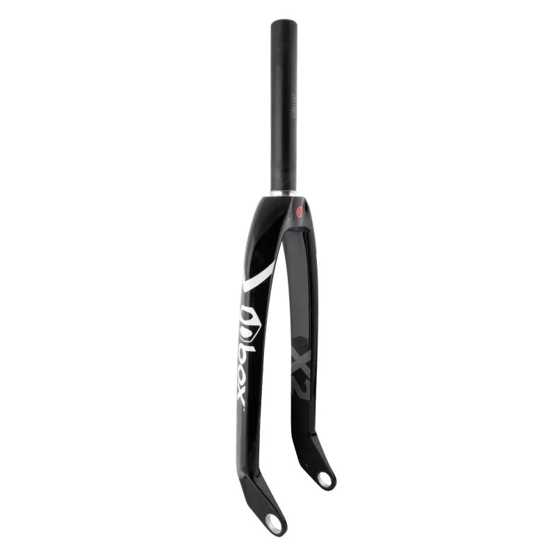 One X2 Pro Carbon BMX Fork - 1 1/8" 20mm Black 24" - Bicycle Warehouse