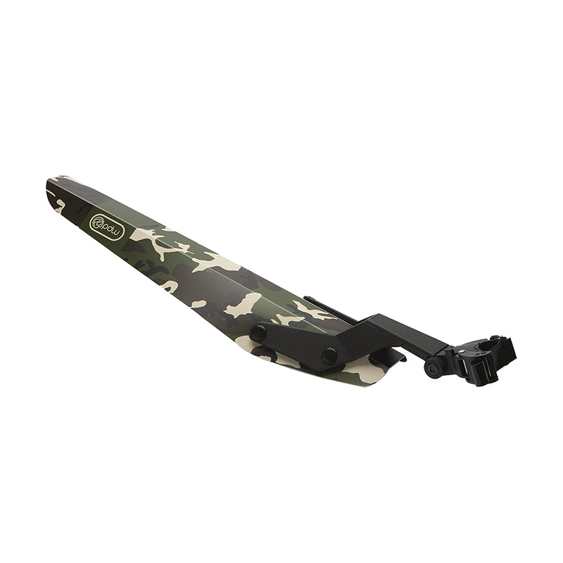 Origami Clip-on Fender Camo: Rear - Bicycle Warehouse