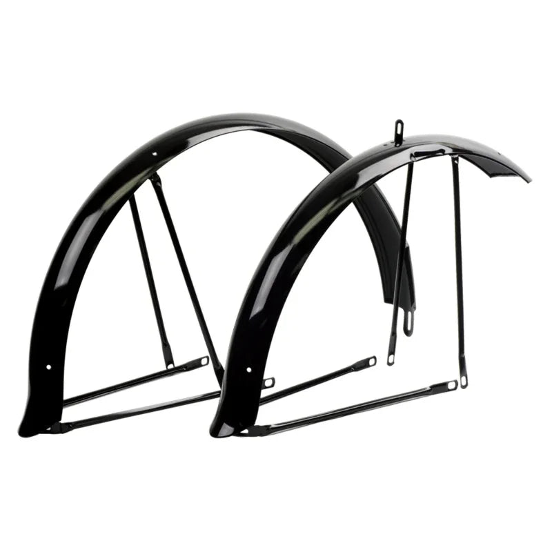 Cruiser Full Pair Cruiser 26` x 75mm Black 64mm / 2.50` - Bicycle Warehouse
