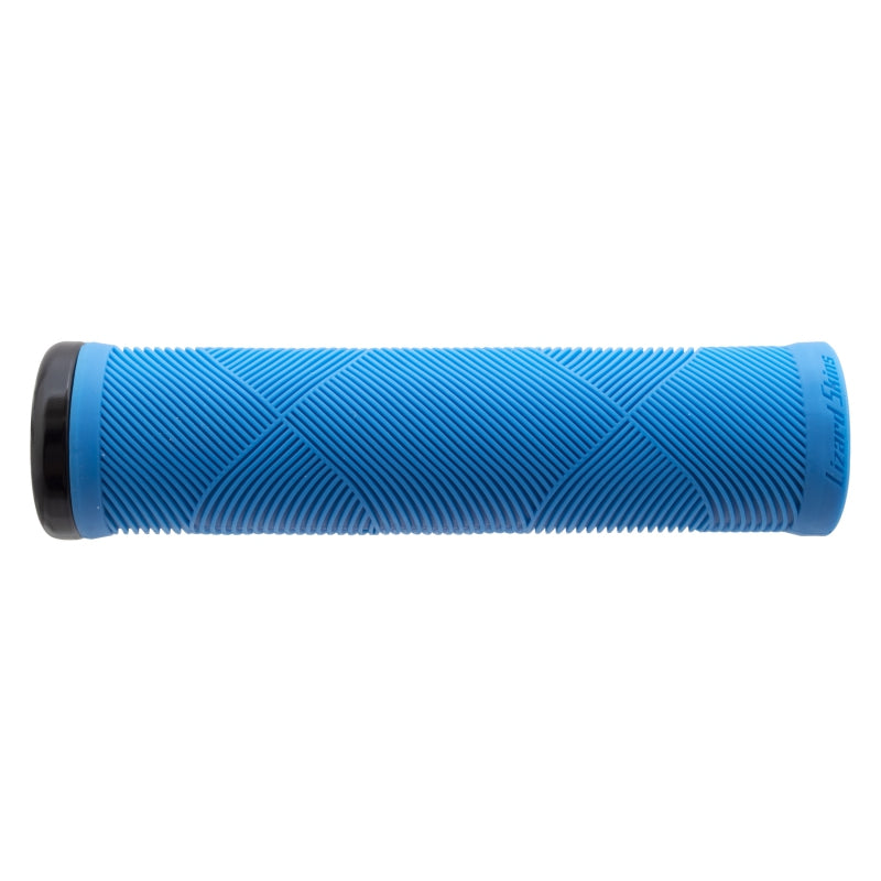 Strata Lock-On Grips - Blue - Bicycle Warehouse