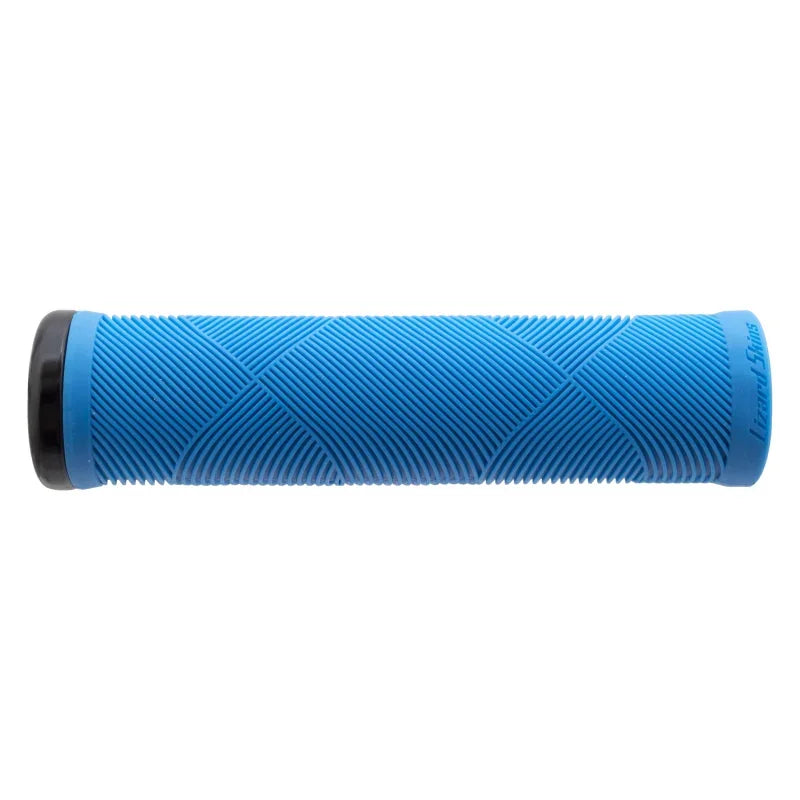 Strata Lock-On Grips - Blue - Bicycle Warehouse