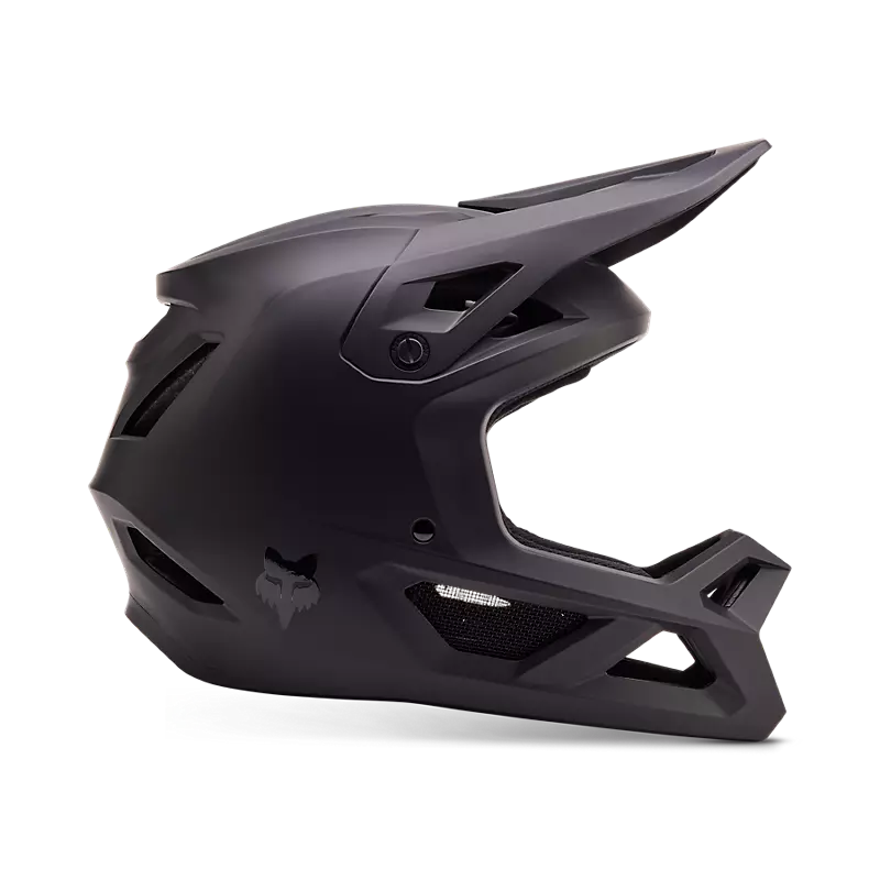 Fox Rampage Matte Black Helmet - Helmets - Bicycle Warehouse