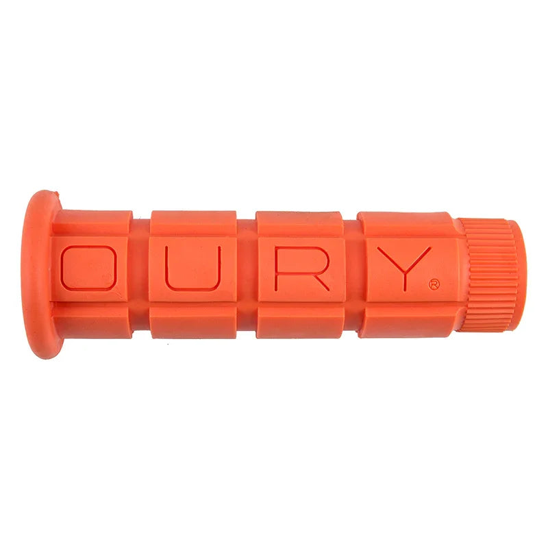 Oury Single Compound Grips - Orange - Bicycle Warehouse