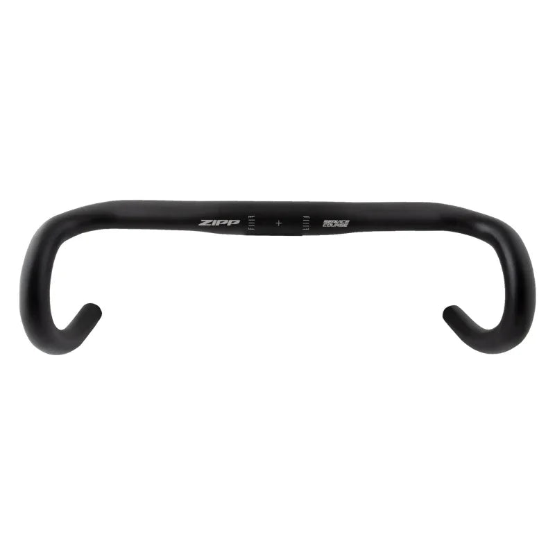 Zipp Service Course 70 Ergo Drop Handlebar - Aluminum 31.8mm 40cm Bead Blast BLK B2 - Bicycle Warehouse