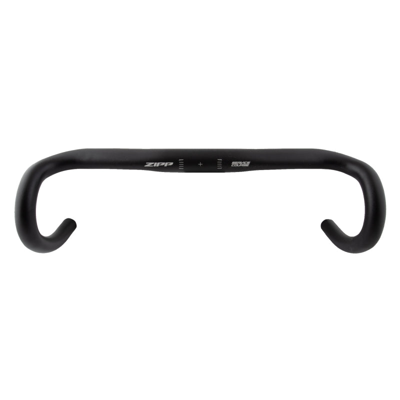Zipp Service Course 70 Ergo Drop Handlebar - Aluminum 31.8mm 42cm Bead Blast BLK B2 - Bicycle Warehouse