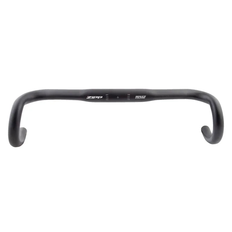 Zipp Service Course 70 XPLR Drop Handlebar - Aluminum 31.8mm 44cm Bead Blast BLK A2 - Bicycle Warehouse