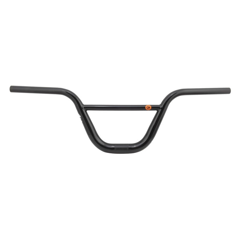 One Chromoly BMX Bars (31.8) 7.5" - Black - Bicycle Warehouse