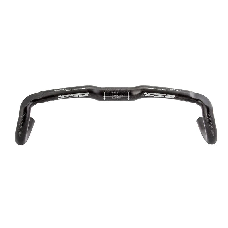 Full Speed Ahead K-Wing AGX Drop Handlebar - Carbon 31.8mm 40cm Carbon - Bicycle Warehouse
