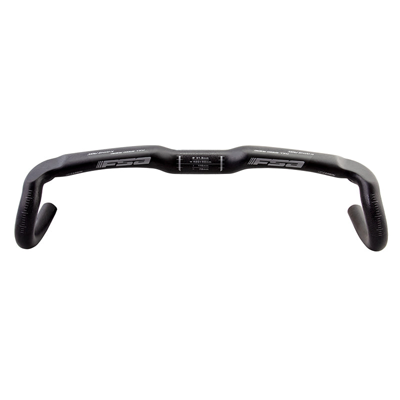 Full Speed Ahead K-Wing AGX Drop Handlebar - Carbon 31.8mm 42cm Carbon - Bicycle Warehouse
