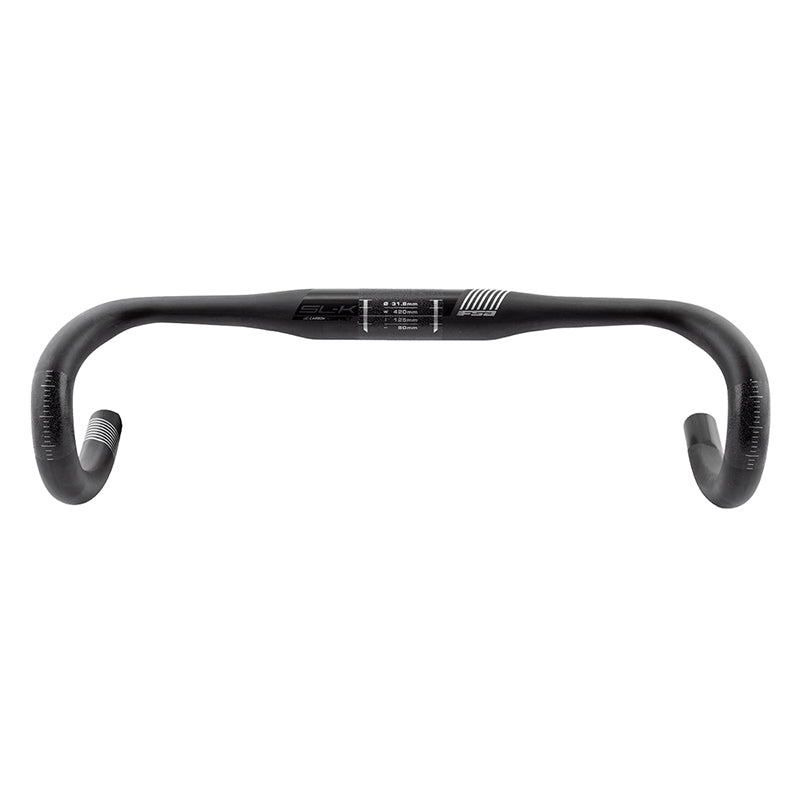 Full Speed Ahead SL-K Compact Drop Handlebar - Carbon 31.8mm 42cm Black - Bicycle Warehouse