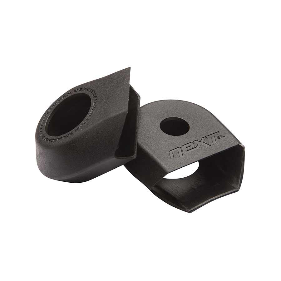 RaceFace Crank Boots: For Alloy Cranks 2-Pack Black - Bicycle Warehouse