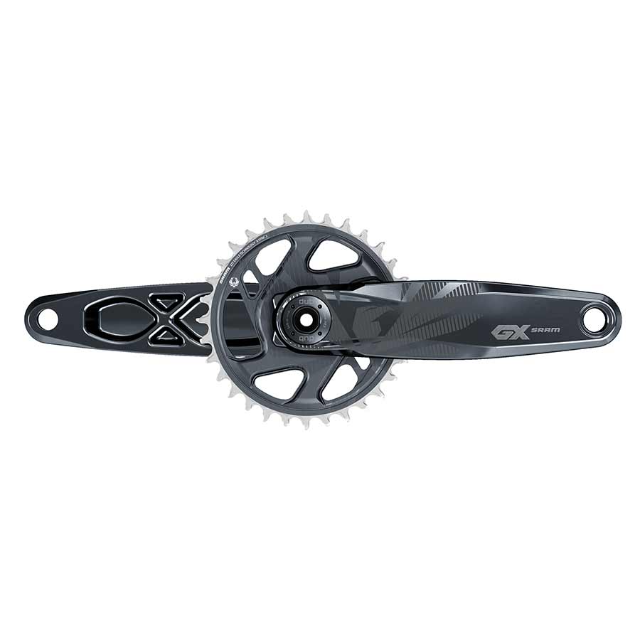 GX Eagle Boost Crankset - 165mm 12-Speed 32t Direct Mount DUB Spindle Interface Lunar 55mm Chainline - Bicycle Warehouse