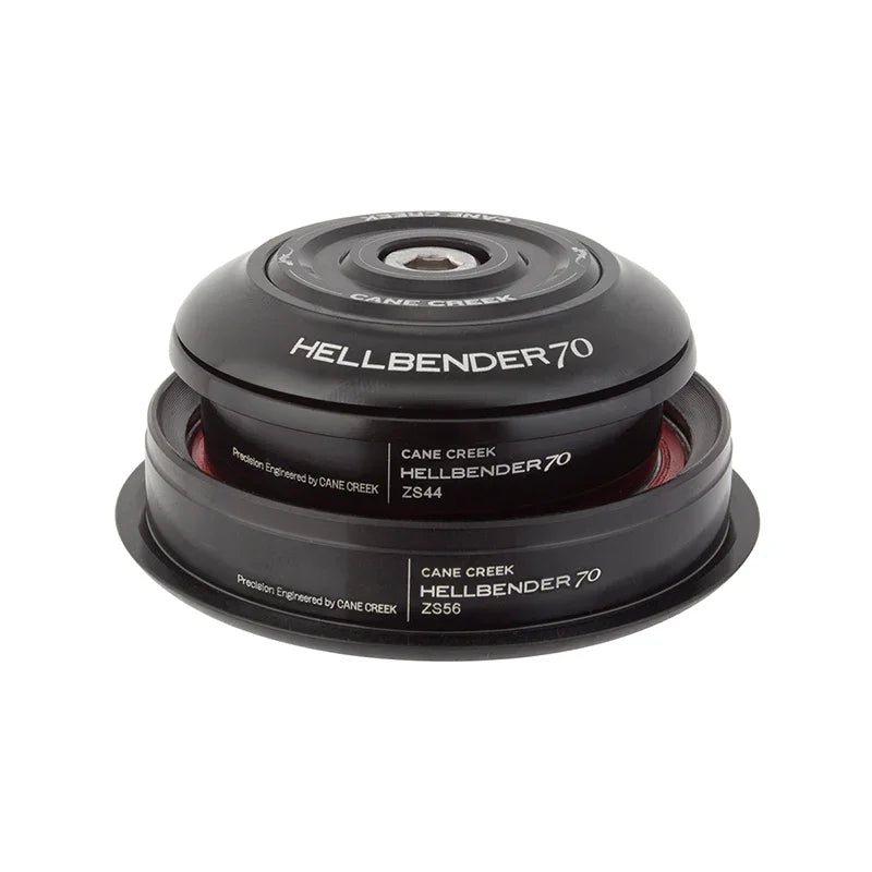 Hellbender 70 Headset ZS44/28.6 ZS56/40 Black - Bicycle Warehouse
