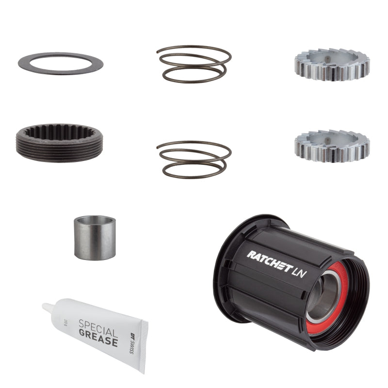 Ratchet LN Freehub Body Upgrade Kit - Shimano HG 11 MTN Standard Aluminum Sealed Bearing 36T - Bicycle Warehouse