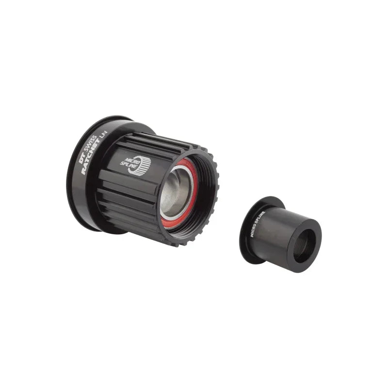 Ratchet LN Freehub Body - Shimano Micro Spline Standard Aluminum Sealed Bearing Kit w/ End Cap 12 x 142/148 mm - Bicycle Warehouse