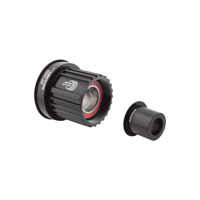 Ratchet LN Freehub Body - Shimano Micro Spline Standard Aluminum Sealed Bearing Kit w/ End Cap 12 x 142/148 mm - Bicycle Warehouse