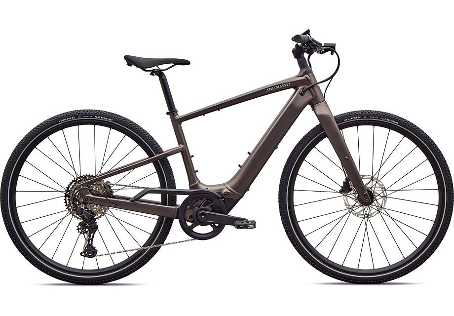 specialized turbo gravel bike Turbo Vado SL 2 4.0 Satin Gun Metal / AGAVE Grey Frost REFLECTIVE / M